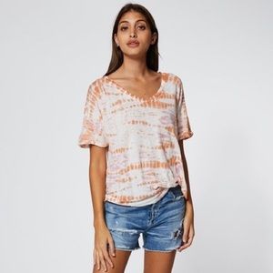 YOUNG FABULOUS & BROKE twister tie dye TEE SHIRT